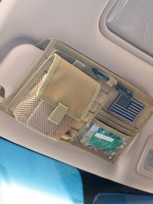 Vehicle Visor Panel Truck Car Sun Visor Organizer CD Bag Holder Car Styling Hunting Accessories