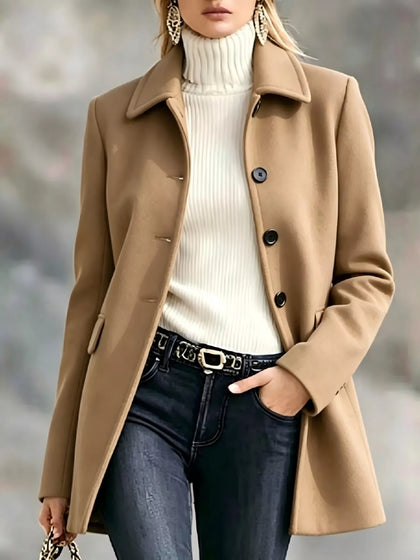 Button Up Longline Coat