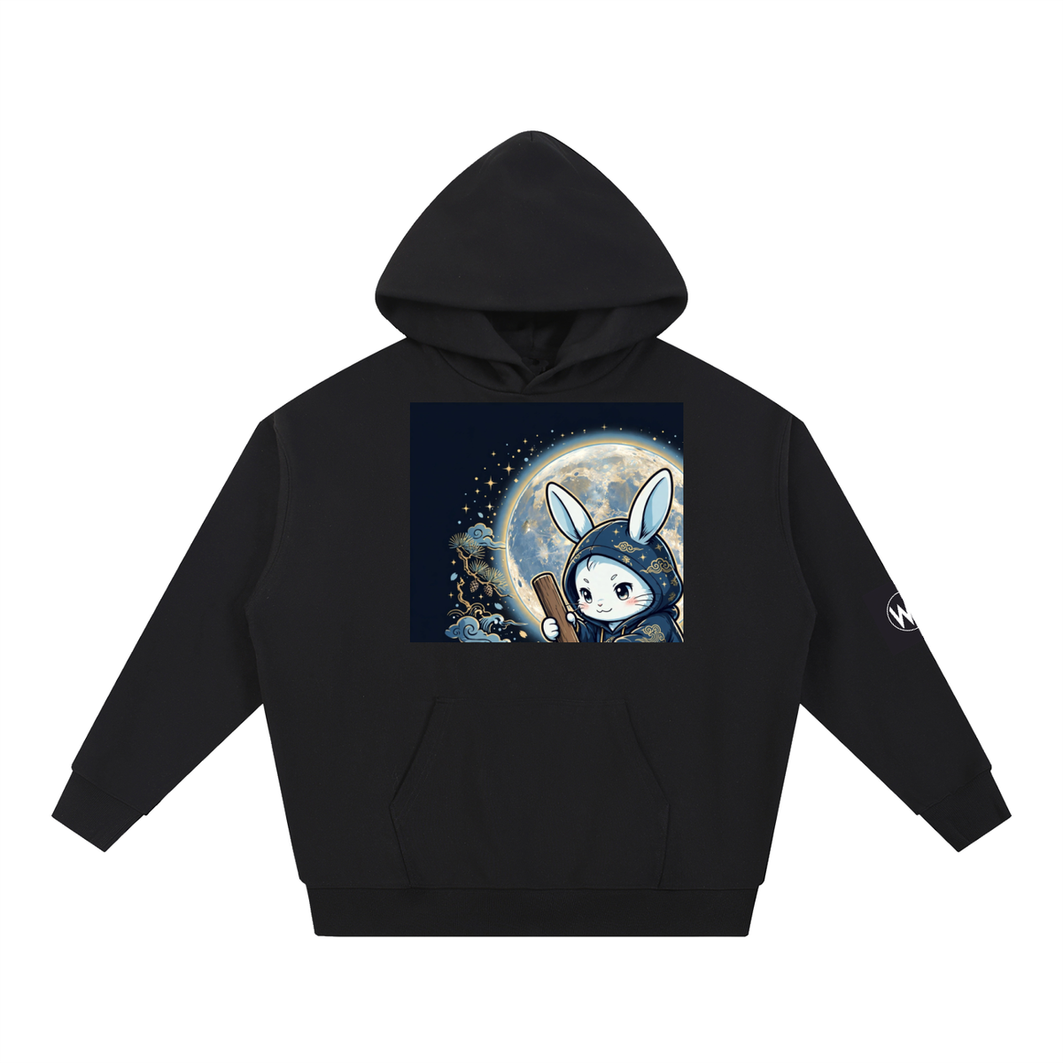 Souqela Moon Rabbit Heavyweight Hoodie