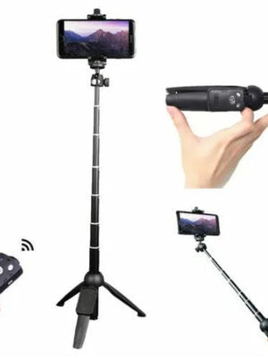 Selfie Stick Tripod 40  Bluetooth Remote Portable For IPhone And Android Phones