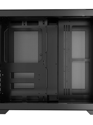 Mid-Tower PC Case Dual Chamber Gaming Computer Case For ATX Motherboard No Fan